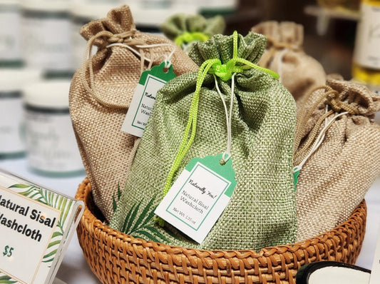 Natural Sisal Exfoliating Washcloth